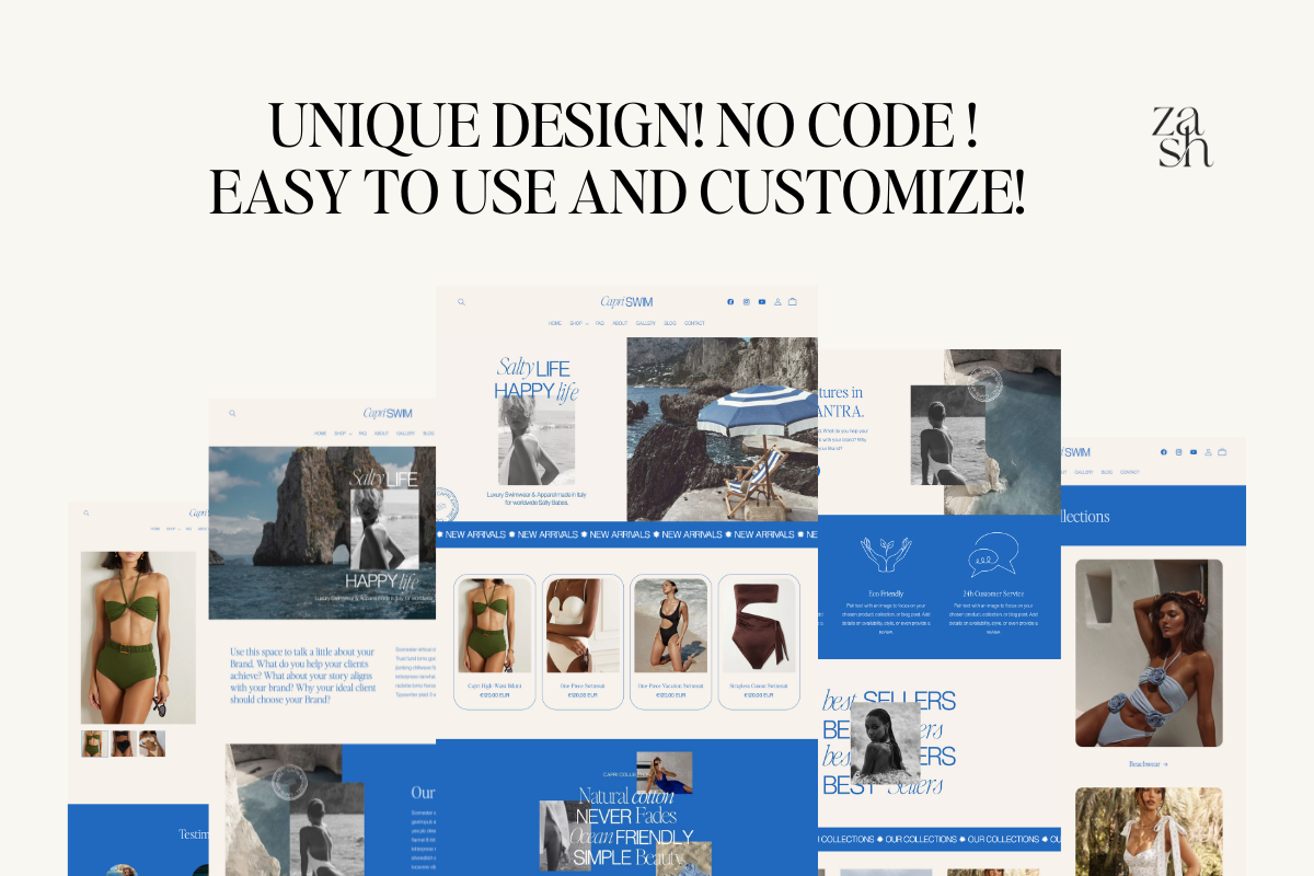 Capri - Vintage Shopify Theme, a Shopify Template by Studio Zash (Photo 8 of 8)