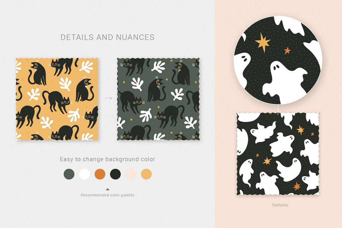 Modern Halloween Collection, a Graphic by 12pm-am (Photo 7 of 8)