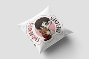 Valentine Chibi Art Sticker 2, an Illustration by vectstudio (Thumbnail 3 of 3)