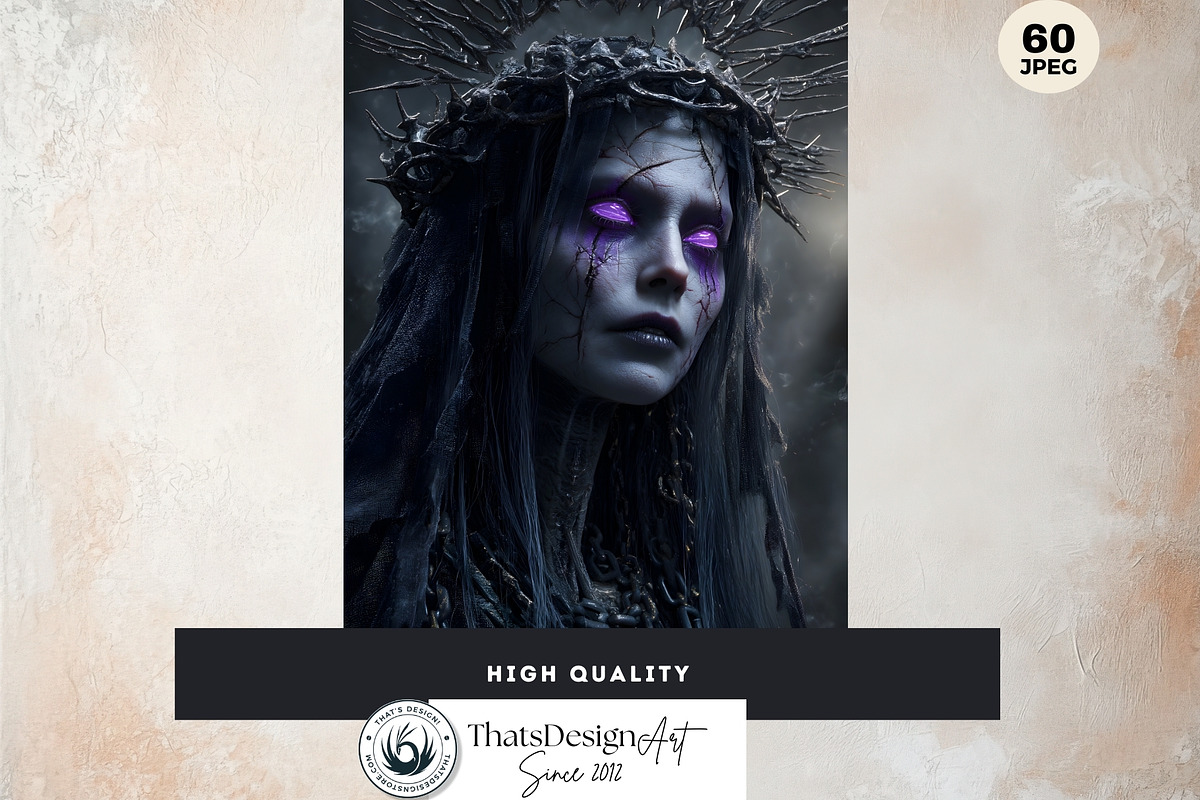 Primordial Greek Gods Digital Papers, a Person Illustration by ThatsDesignArt (Photo 7 of 10)
