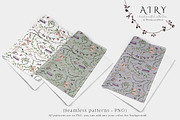 Delicate airy wildflowers clipart, an Illustration by Ksenia Shmakova (Thumbnail 6 of 12)