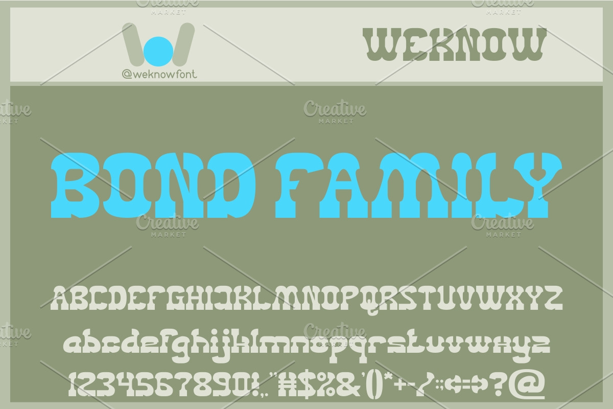 Native Speaker font, a Font by weknow (Photo 4 of 5)