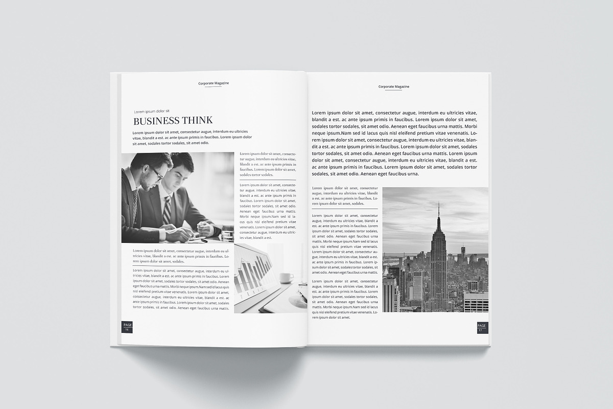 Business Magazine | Word & InDesign, a Magazine Template by obidullah_01 (Photo 11 of 14)
