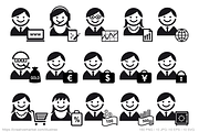 Avatar bundle, 160 vector icons, an Icon by Illustree (Thumbnail 5 of 12)