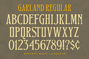 Garland - Script & Display Font Duo, a Script Font by Letterhend Studio (Thumbnail 9 of 11)
