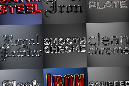 Glass Water Photoshop Styles Pack preview 2