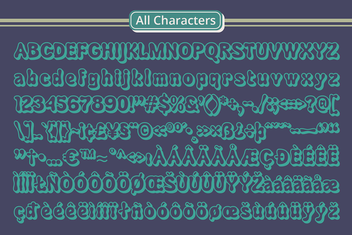 Rastely 3D, a Handwritten Font by Craft Supply Co. (Photo 7 of 8)
