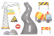 Construction vehicles, cars, boys, an Illustration by Vivitta (Thumbnail 4 of 5)