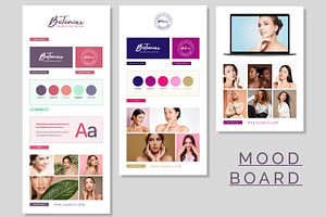 Brand & Mood Board Design Template