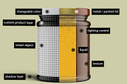 Pickle Sauce Honey Glass Jar Mockup, a Cups & Container Mockup by Digitalphaser (Thumbnail 2 of 7)