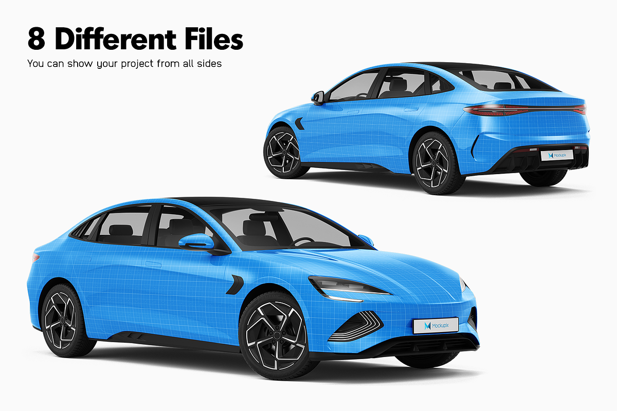 Car Mockup 26, an Advertising Mockup by Mockupix (Photo 7 of 12)