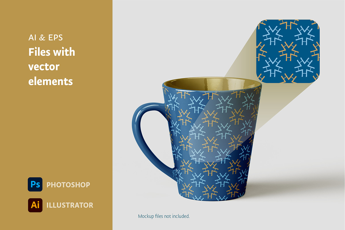 Winter Holidays | Peace Collection, a Pattern Graphic by Type Art Crafters (Photo 4 of 15)