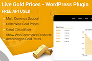 Live Gold Price with Chart - Plugin, a WordPress Template by Techno Digitz (Thumbnail 1 of 5)