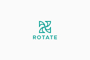 Rotate Logo Abstract Letter R Symbol, a Branding & Logo Template by Signatoro (Thumbnail 1 of 3)