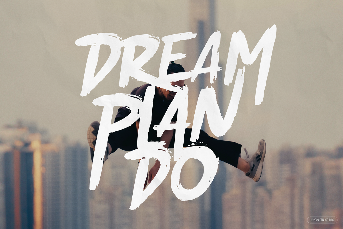 Oliver Street | Hand Drawn Brush, a Handwritten Font by Denustudios (Photo 5 of 13)