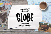 Globe Font, a Sans Serif Font by Design Surplus (Thumbnail 1 of 3)