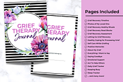Grief Therapy Journal - Printable, a Stationery Template by Jennifer Magri Templates (Thumbnail 6 of 8)