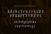 Autherical Typeface, a Blackletter Font by seventhimperium (Thumbnail 4 of 11)