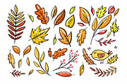 Autumn Lettering & Illustrations, a Seasonal Illustration by Oktyabr (Thumbnail 3 of 7)