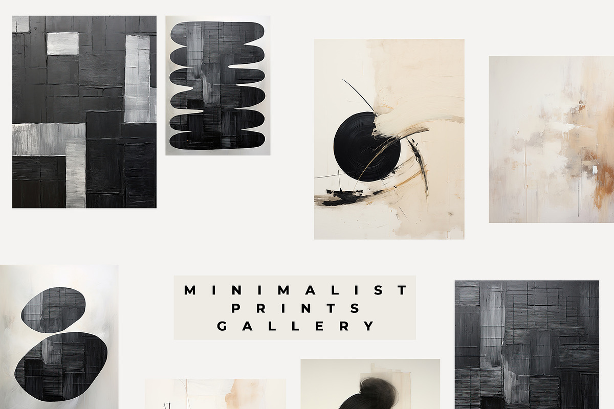MINIMALIST PRINTS GALLERY, a Background Graphic by Lana Elanor (Photo 5 of 8)