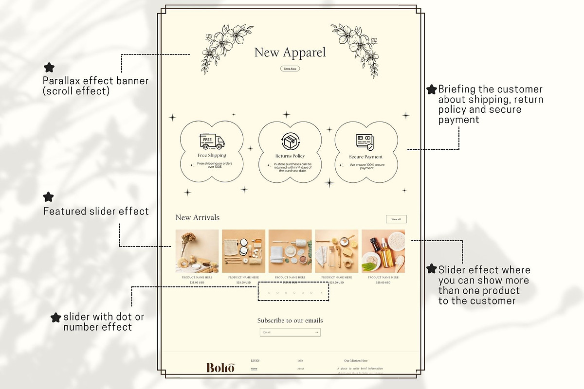 Neutral Beige Luxury Shopify Theme, a Templates & Theme by DaisyStudio (Photo 6 of 11)