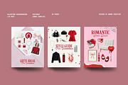 30 Valentine Instagram Post LTK, a Social Media Template by Amaré Creative (Thumbnail 3 of 9)