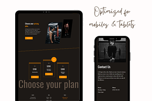 Squarespace Template For Gym,Fitness