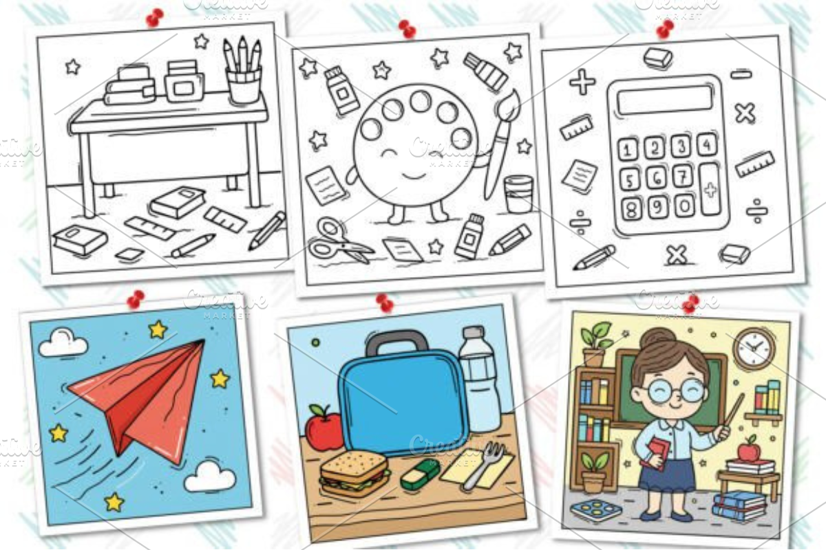 Bold Easy Back to School, a Decorative Illustration by Design Station (Photo 2 of 4)