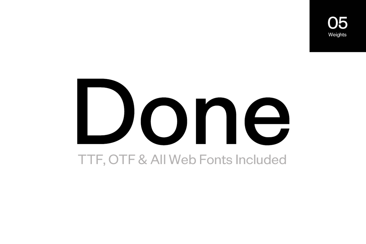 Exensa Grotesk Typeface + Web Fonts preview 5