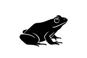 Frog Silhouette Vector Bundle, an Illustration by jahid234 (Thumbnail 17 of 46)