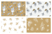 Christmas hand drawn set, a Decorative Illustration by Ekaterina (Thumbnail 10 of 16)