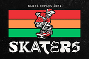 Mixed Script - Mixed display font, a Handwritten Font by BearyType Studio (Thumbnail 4 of 9)