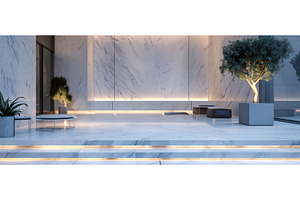 Modern marble interior with indoor, an Architecture Photo by piter.goskov