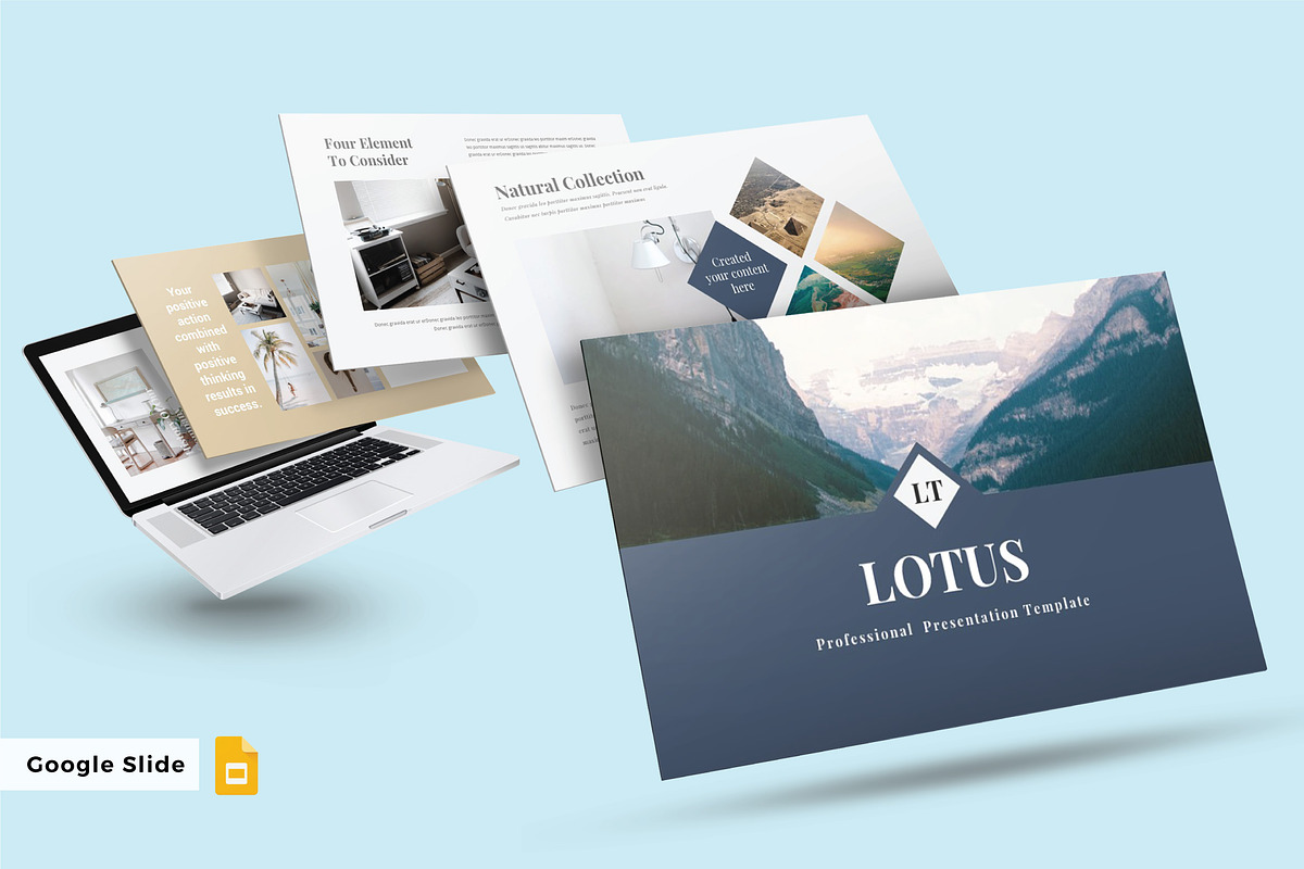 LOTUS - Google Slide Template, a Presentation Template by Shafura