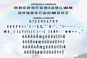 Monday Rainbow | Script Font, a Script Font by Scratchones (Thumbnail 7 of 8)