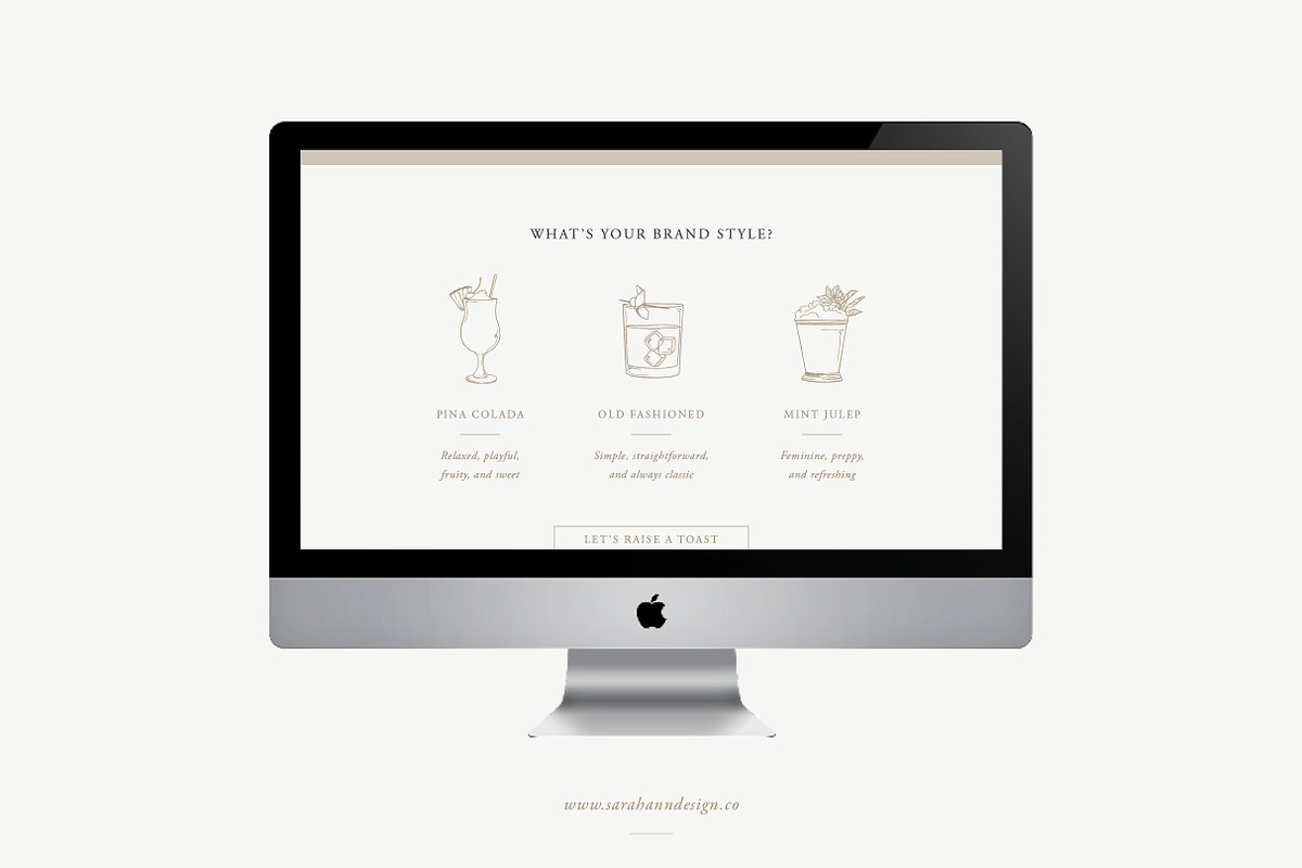 Cocktail Drinks: Vector Illustration, a Food Illustration by Sarah Ann Design (Photo 6 of 6)