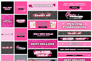 Glam Biz Web Banner Templates, a Branding & Logo Template by Hell Yeah Designs (Thumbnail 6 of 7)