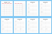2025 Checklist Planner Canva, a Stationery Template by Designmela01 (Thumbnail 6 of 8)