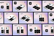Mobile App mockup collection, a Mac Mockup by tinuwiell (Thumbnail 9 of 9)