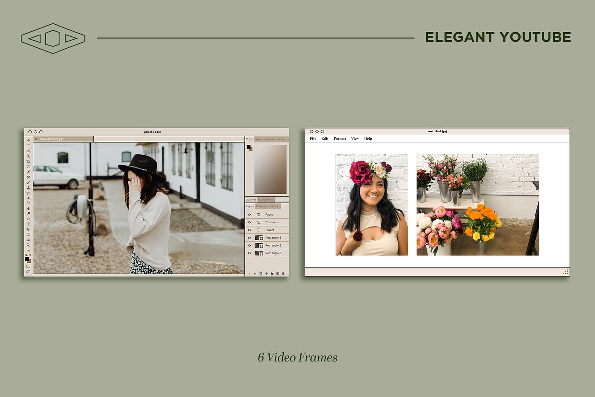 Elegant Youtube Branding Kit, a Social Media Template by Tangerine Nation (Photo 14 of 16)