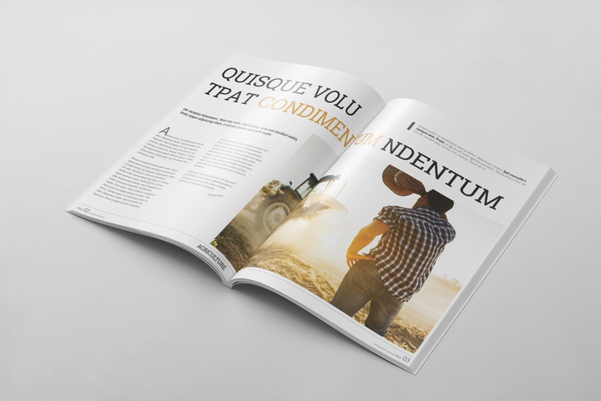 Magazine Template 56, a Magazine Template by pmvch (Photo 25 of 41)