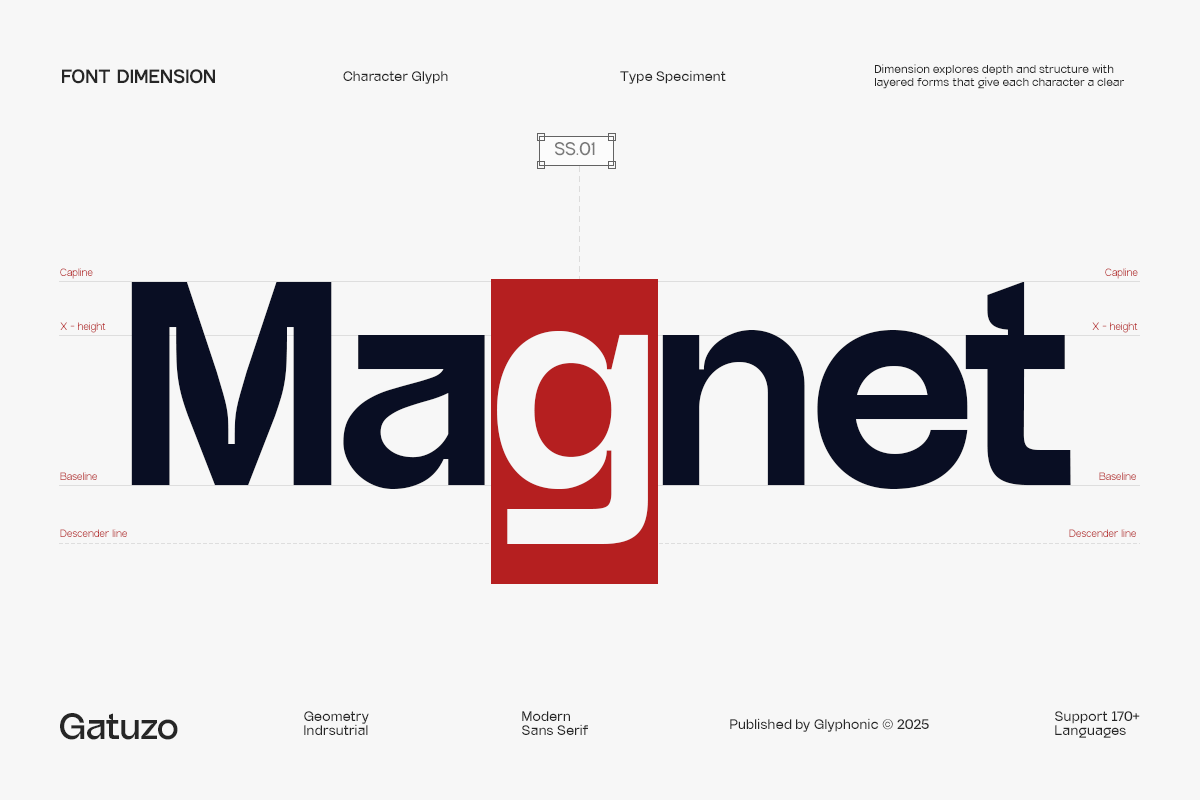 GC Gatuzo - Geometric sans, a Sans Serif Font by Glyphonic (Photo 9 of 15)
