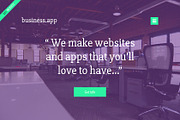 Business.app - PSD Template, an App Template by irina.mosiyuk (Thumbnail 1 of 4)