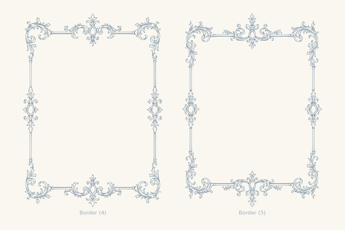 Border, Corner & Divider Collection, a Decorative Illustration by AW Studios (Photo 4 of 20)