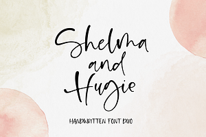 Shelma & Hugie Font Duo