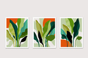 Leaf Tropical Abstract Art Poster, an Object Graphic by Vesvocrea (Thumbnail 2 of 7)