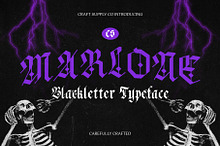 CS Marlone – Blackletter Font