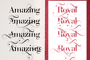 ROYAL STYLE (50% OFF), a Font by Rizkimau's ArtGallery (Thumbnail 12 of 14)