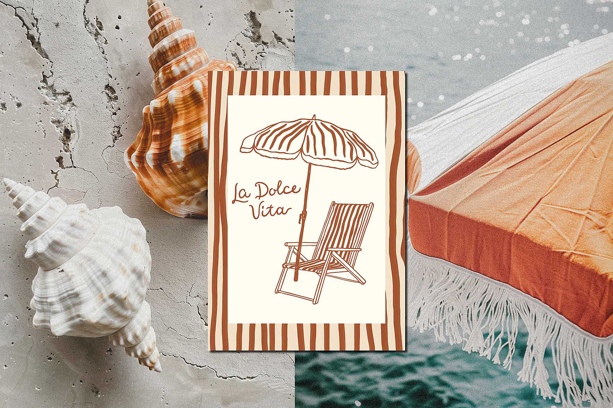 Organic Summer Boho Backgrounds, a Graphic by Paper Flowers Studio (Photo 6 of 10)
