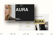 Brand Strategy Presentation | AURA, a Presentation Template by GoldenPixelStudio (Thumbnail 1 of 11)